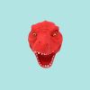 red dino head